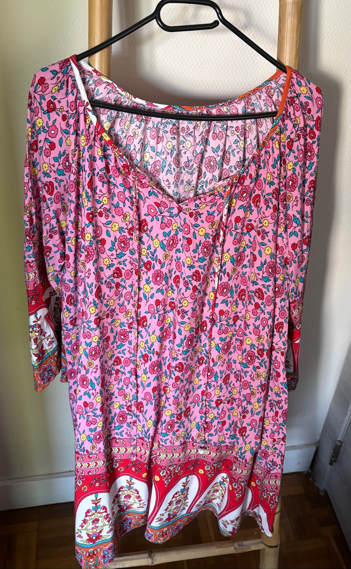 🌸 Floral Tunic - OS – photo 3